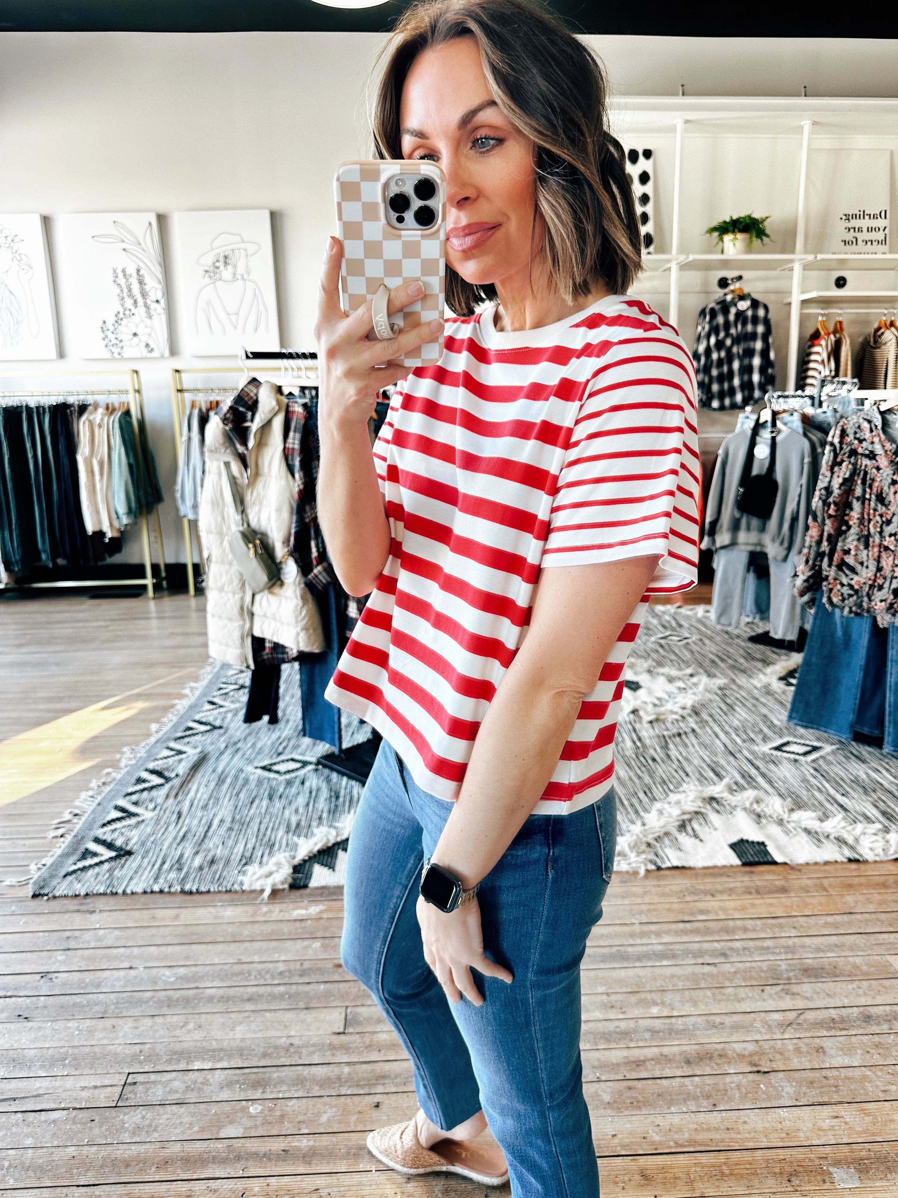 Marina Striped Knit Top-3 Colors