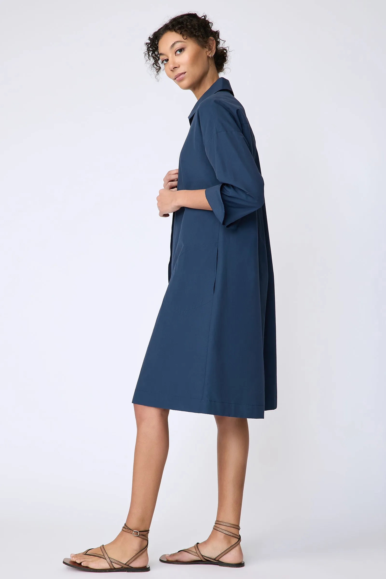 Marion Dress - Summer Navy