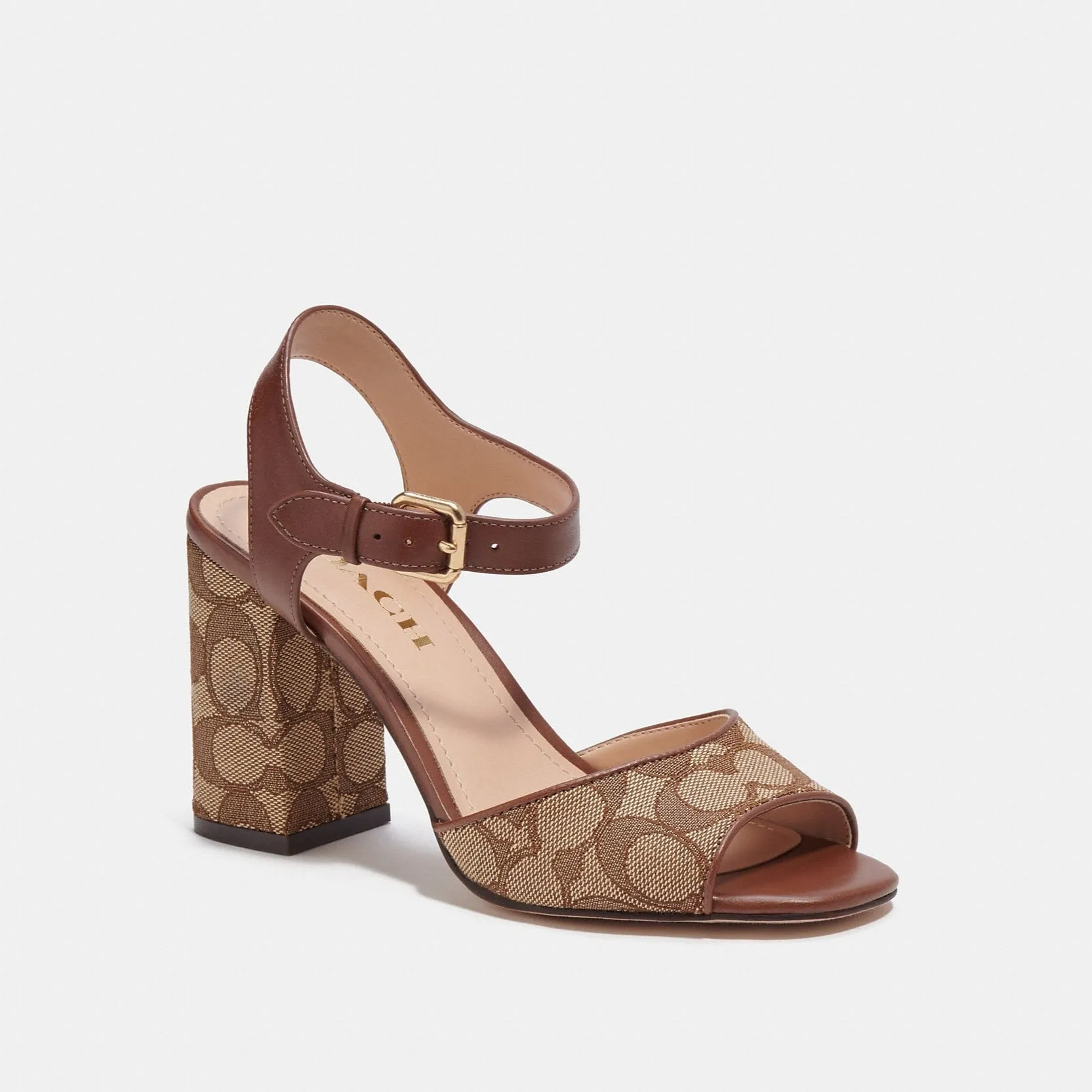 Marla Sandal In Signature Jacquard