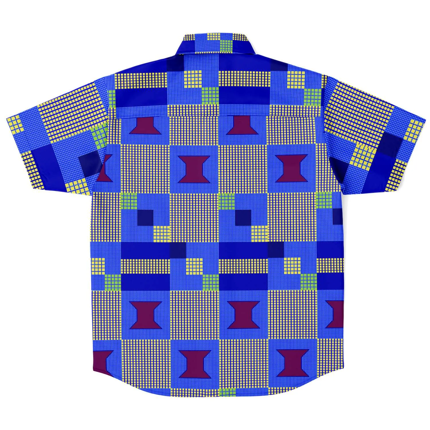 Maye African Print Short Sleeve Shirt