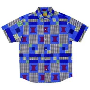 Maye African Print Short Sleeve Shirt