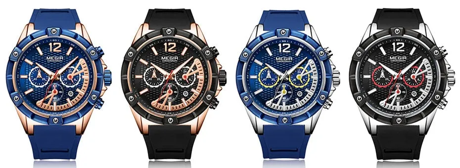 Men's Chronograph Quartz Wrist Watch