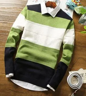 Men's Round Collar Sweater