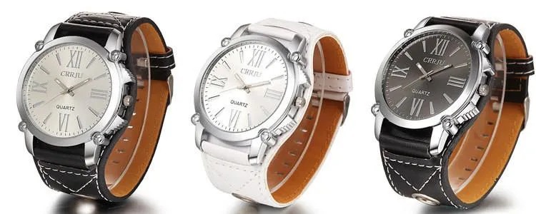 Men's Slick And Sharp Wrist Clock