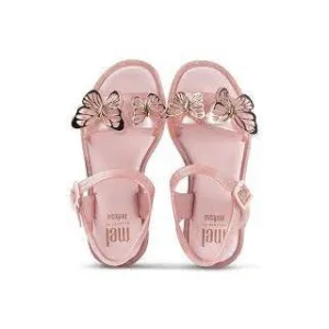 MINI MELISSA PINK BUTTERFLY SANDAL