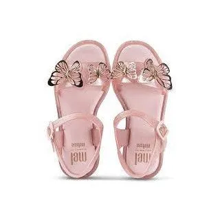 MINI MELISSA PINK BUTTERFLY SANDAL
