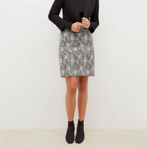 MM Lafleur NoHo Crackle Straight Pencil Skirt New Size 12
