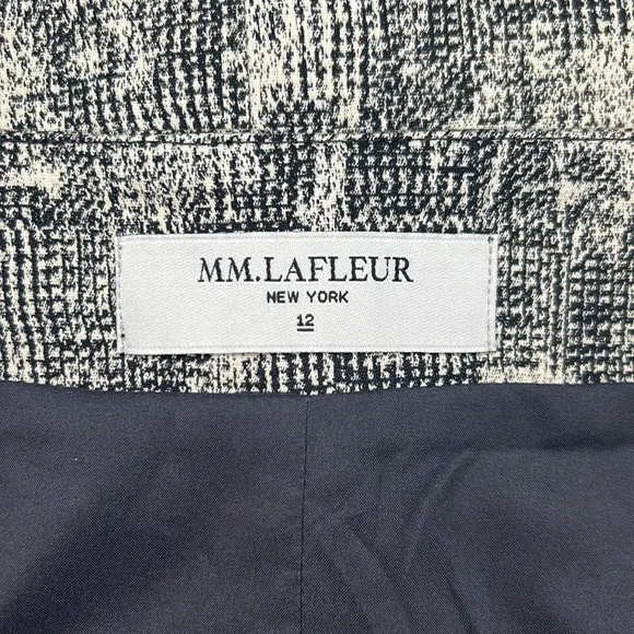 MM Lafleur NoHo Crackle Straight Pencil Skirt New Size 12