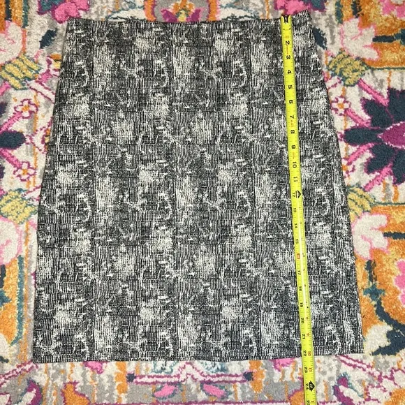 MM Lafleur NoHo Crackle Straight Pencil Skirt New Size 12