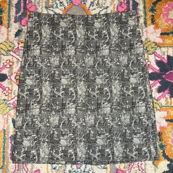 MM Lafleur NoHo Crackle Straight Pencil Skirt New Size 12