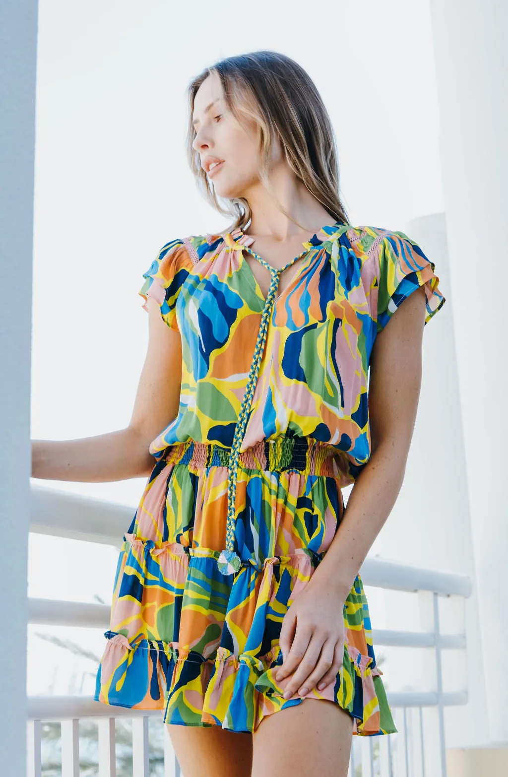 NIKOLAU DRESS - FIORI