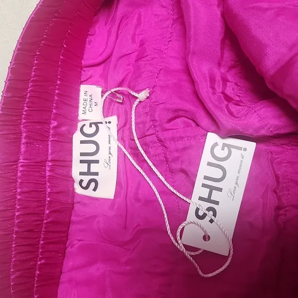 NWT Shug! Hot Pink Ruffled skort, size Medium