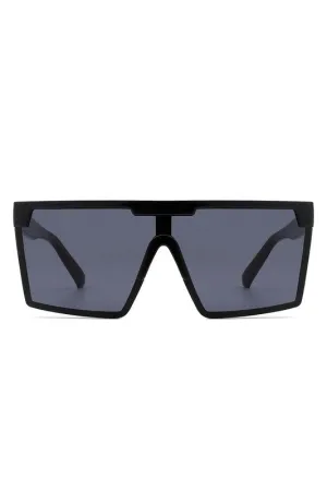 Oversize Square Flat Top Fashion Women Sunglasses