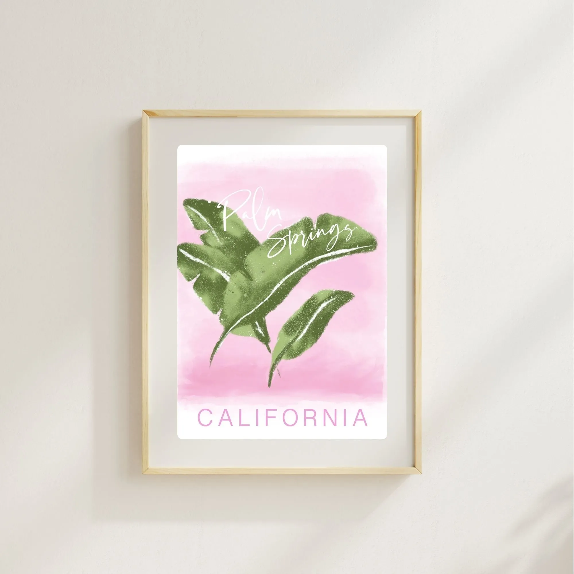 PALM SPRINGS, CA - Art Print