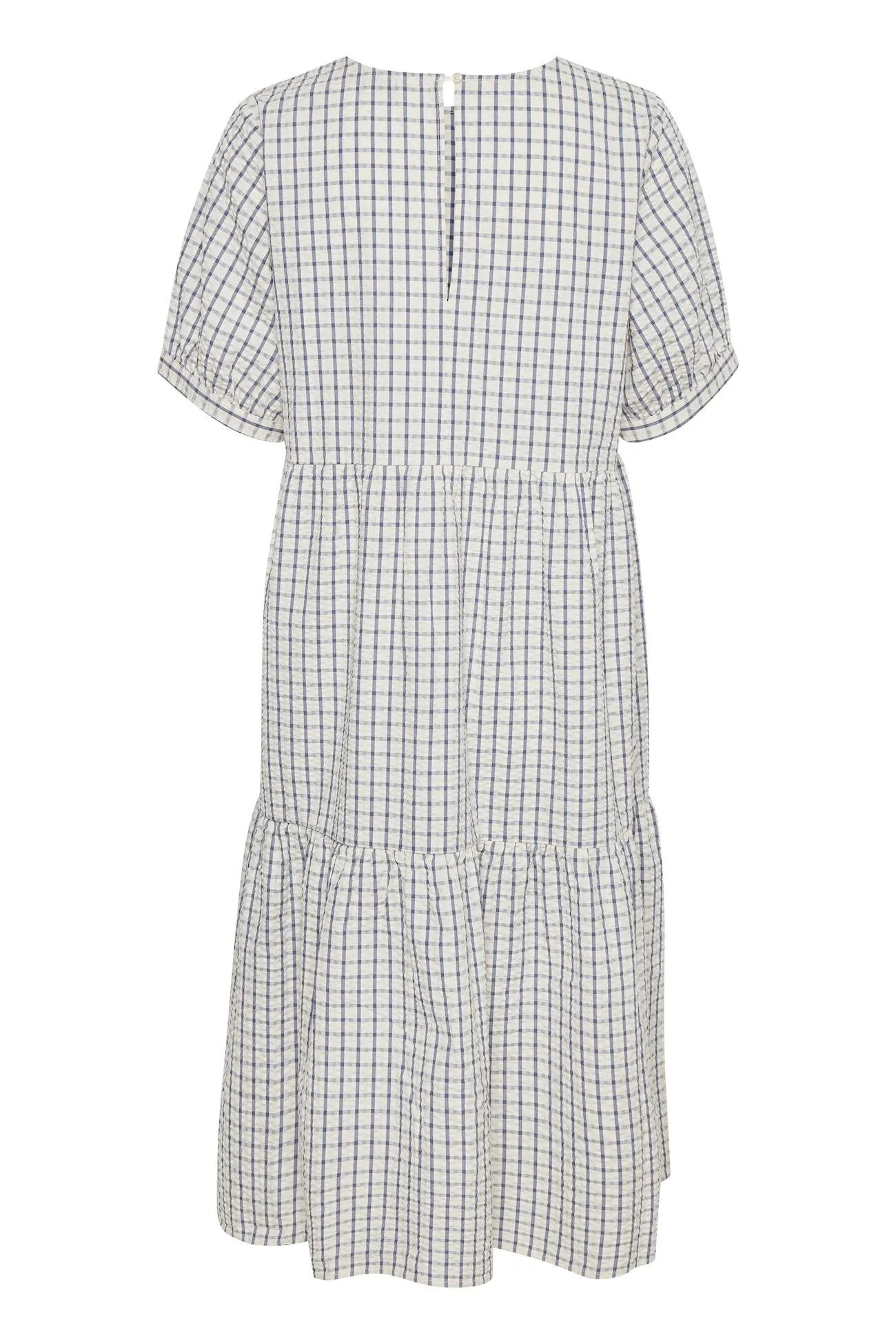 Part Two Iane Dress (Grey Blue Check) - FINAL SALE