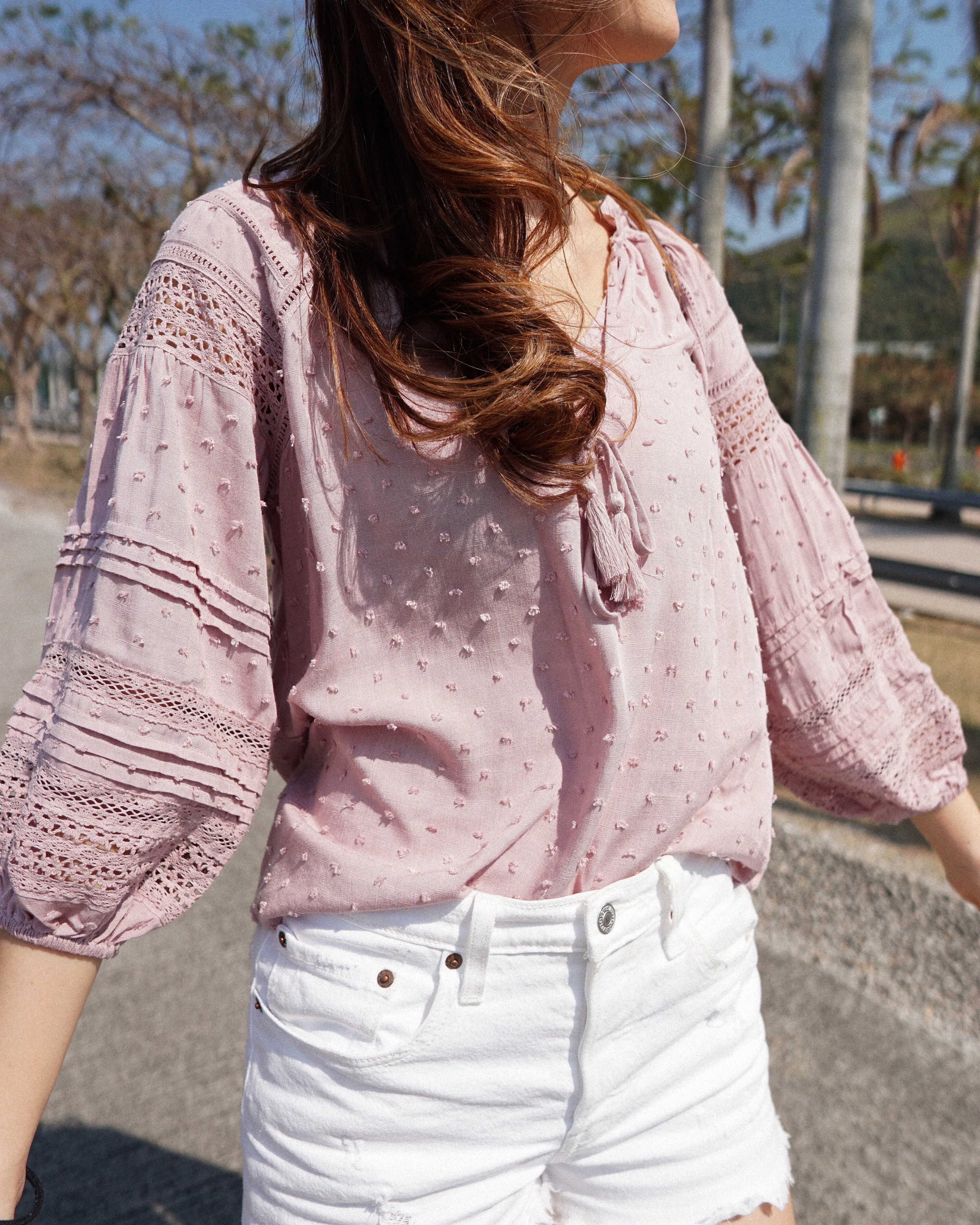 Picnic Day Peasant Top