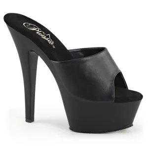 Pleaser Kiss 201 Black Matte