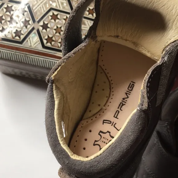 Primigi bootie all Leather anti-shock insole gray