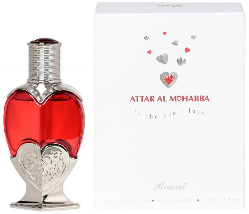 Rasasi Attar Al Mohabba Pour Femme perfume for Woman, EDP,45 ML
