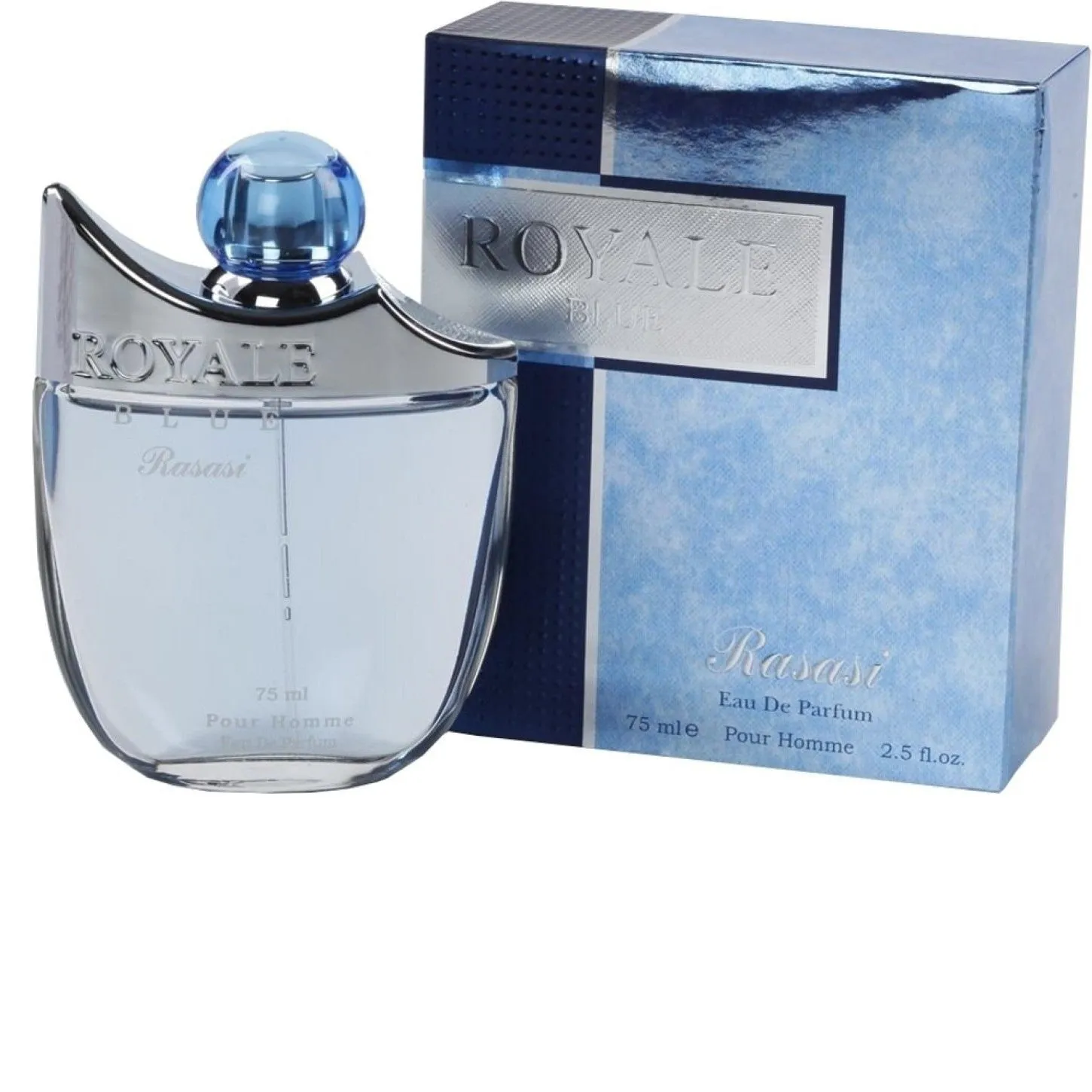 Rasasi Royale Blue Perfume for Men - Eau de Parfum, 75ml