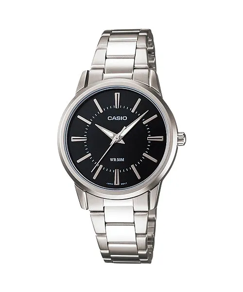 Reloj casual correa de Acero inoxidable LTP-1303D-1AV