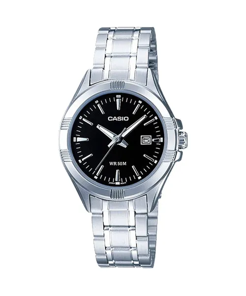 Reloj casual correa de Acero inoxidable LTP-1308D-1AV