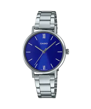 Reloj casual correa de Acero inoxidable LTP-VT02D-2A