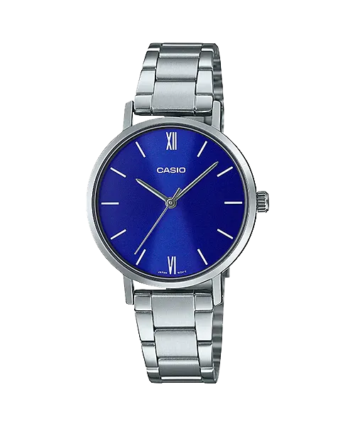 Reloj casual correa de Acero inoxidable LTP-VT02D-2A