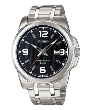 Reloj casual correa de Acero inoxidable MTP-1314D-1AV