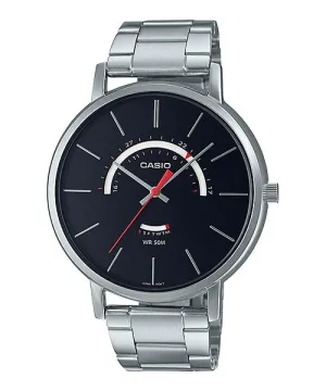 Reloj casual correa de Acero inoxidable MTP-B105D-1AV