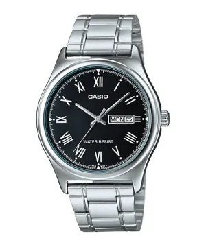Reloj casual correa de Acero inoxidable MTP-V006D-1B