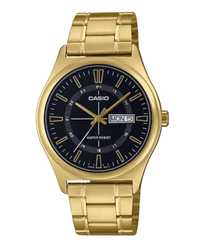 Reloj casual correa de Acero inoxidable MTP-V006G-1C