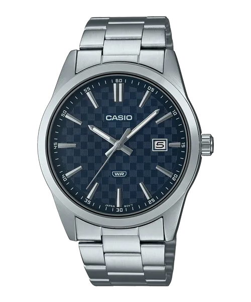 Reloj casual correa de Acero inoxidable MTP-VD03D-2A