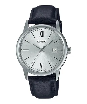 Reloj casual correa de cuero MTP-V002L-7B3