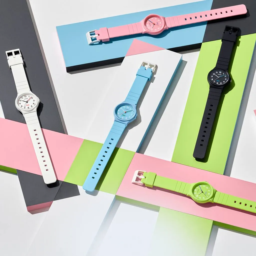 Reloj casual correa de resina LQ-24B-2B