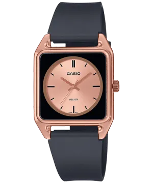 Reloj casual correa de resina MTP-B170-5EV