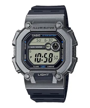 Reloj casual correa de resina W-737H-1A2V