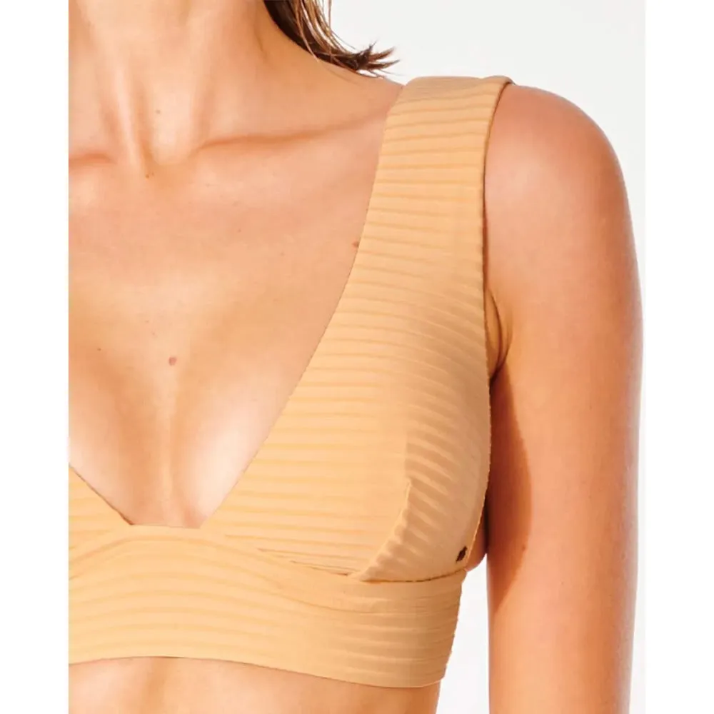 RIP CURL PREMIUM SURF DEEP V TOP ORANGE