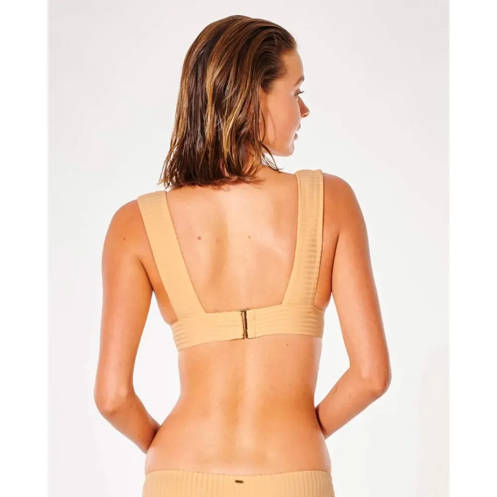 RIP CURL PREMIUM SURF DEEP V TOP ORANGE