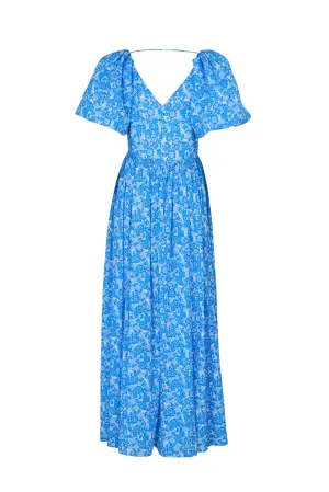 Rococo Dress in Lavanda Print