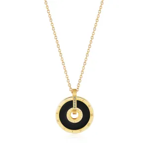 Roman Numerals Pendant Necklace