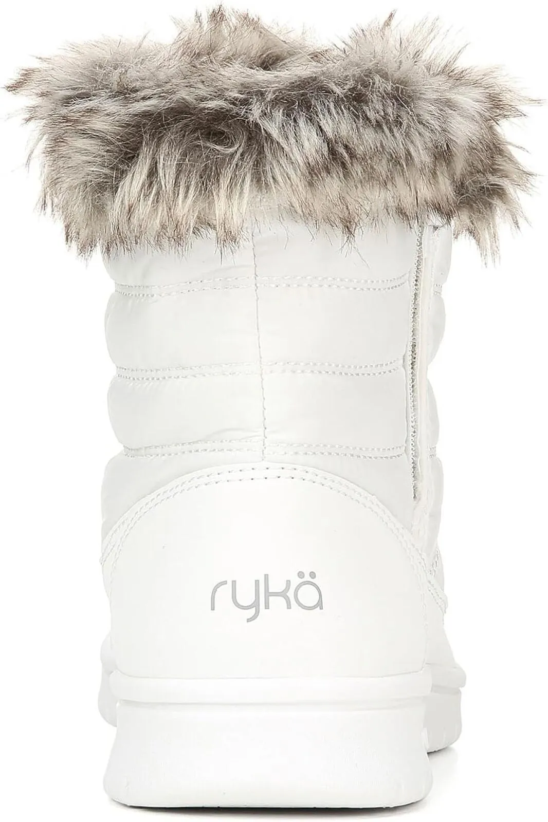 Ryka Women's SUZY Winter Faux Fure Boot G4508M1 White 10M