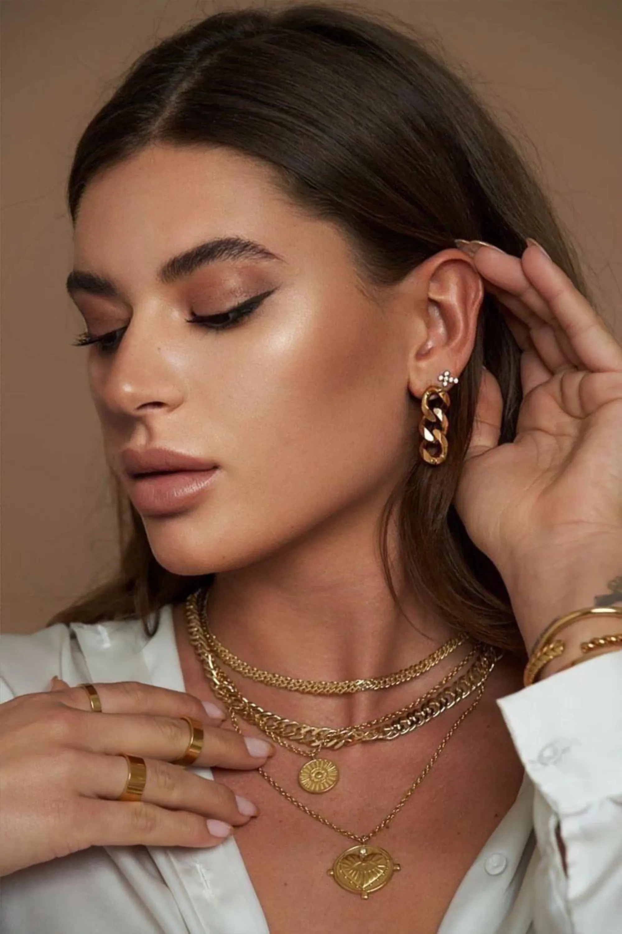 Sahira Flat Stack Ring Set