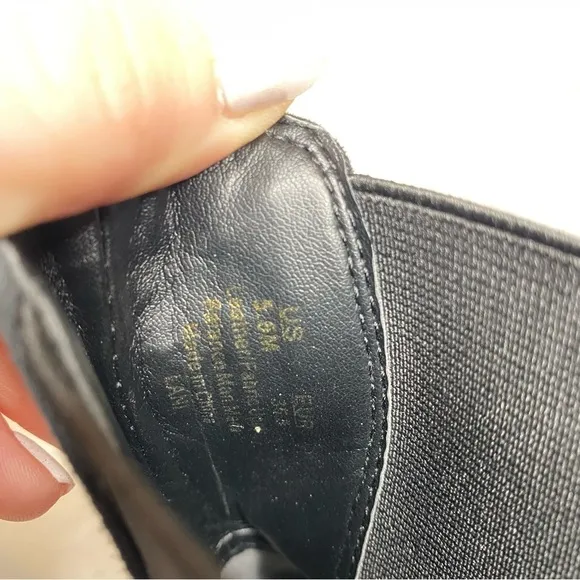 Sam Edelman Lani Black Suede Chelsea Bootie 5 1/2