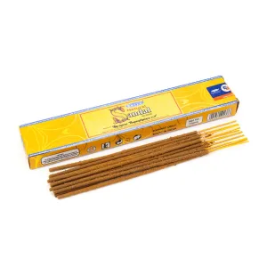 Satya Natural Sandal (Chandan) 15g | 1 Pack (12 Sticks)