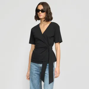 Sena Organic Cotton Wrap Tee