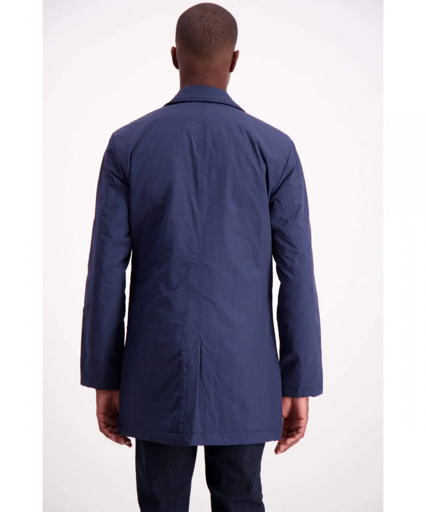 Shine Original Mac Coat Travis Navy
