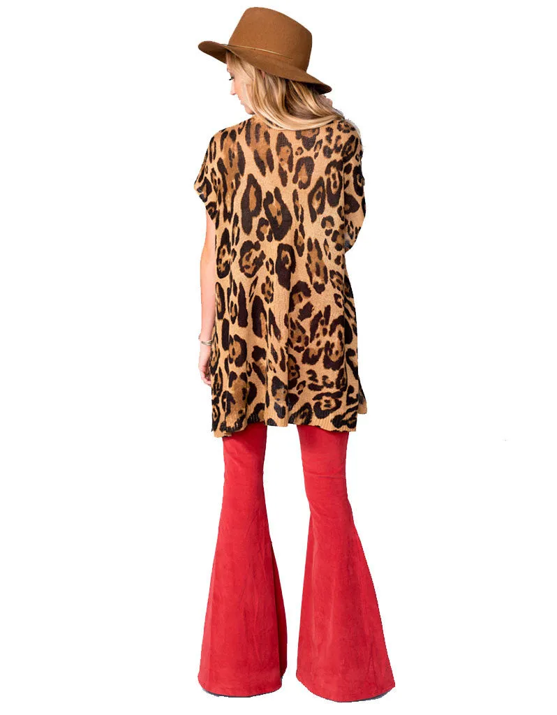Show Me Your Mumu Carter Tunic in Leopard Knitten