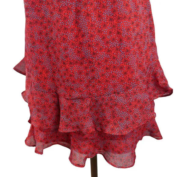 SHOWPO Saints   Secrets NWT Beth Red Ruffle Dress Size Medium