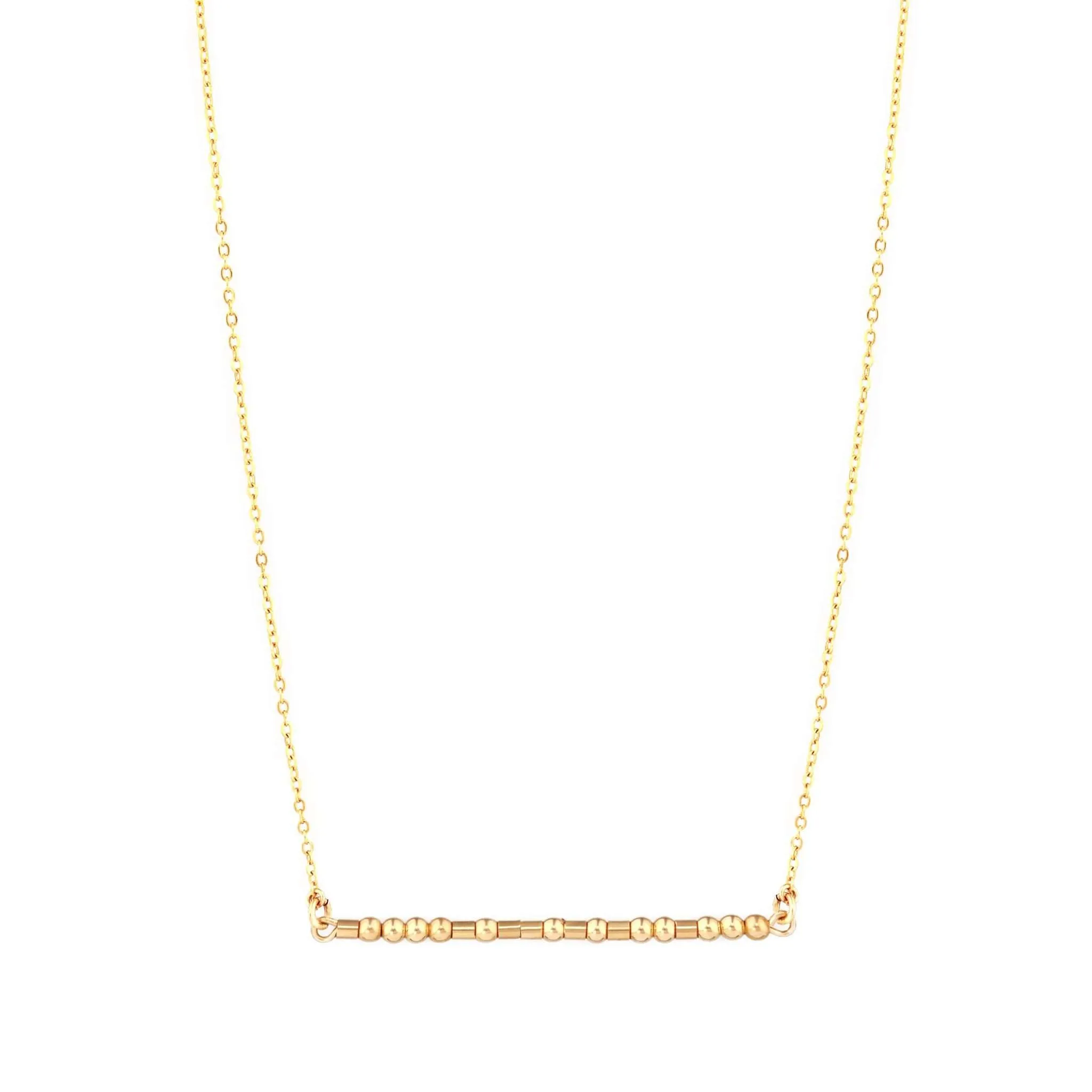 SISTER I LOVE YOU - MORSE CODE NECKLACE